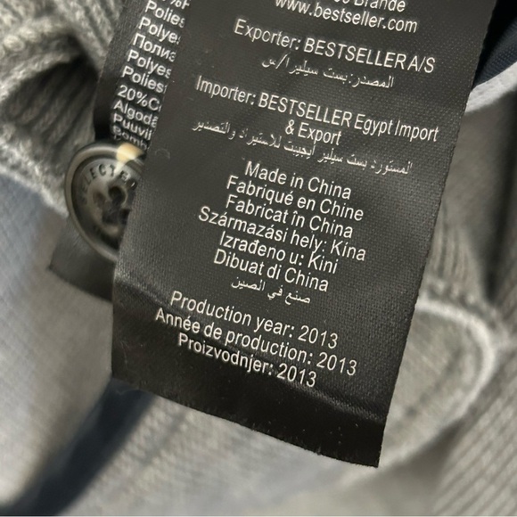 SELECTED/HOMME Men's Gray Blazer 54 - Picture 7 of 12